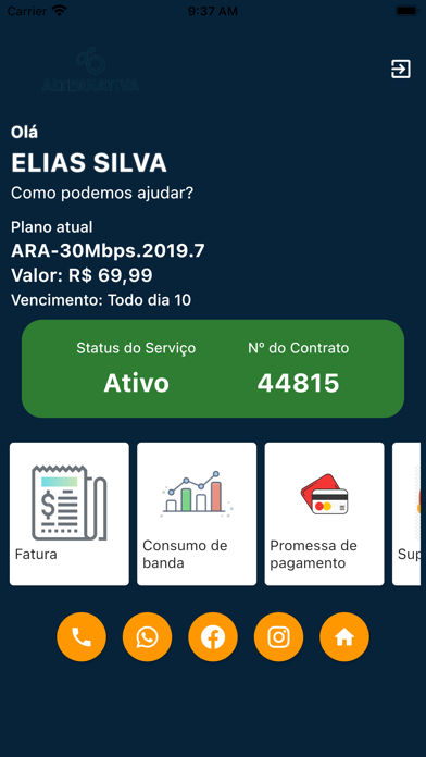 Minha Alternativa Screenshot