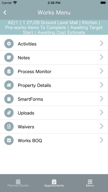 EasyBOP Planned Works screenshot-3
