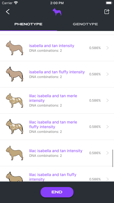 Coat Color Screenshot