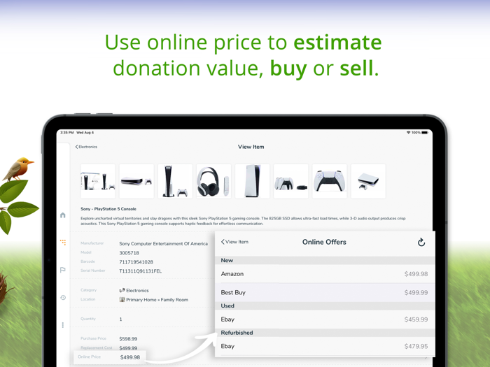 Nest Egg - Inventory Lite