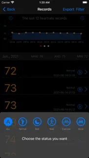 How to cancel & delete measure heart rate 1