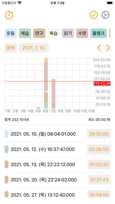 Screenshot #2 pour Time Log