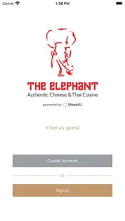 the elephant restaurant iphone screenshot 4