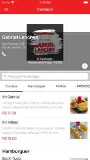 How to cancel & delete gabriel lanches 2