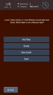rnb and hip hop quiz game iphone screenshot 2