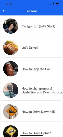 Game screenshot Learn How to Drive Manual Car apk