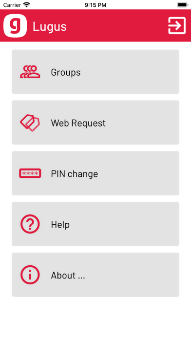 Lugus Remote Control Screenshot