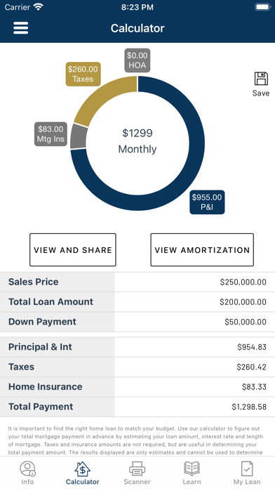 Lending Edge Mortgage Home Screenshot