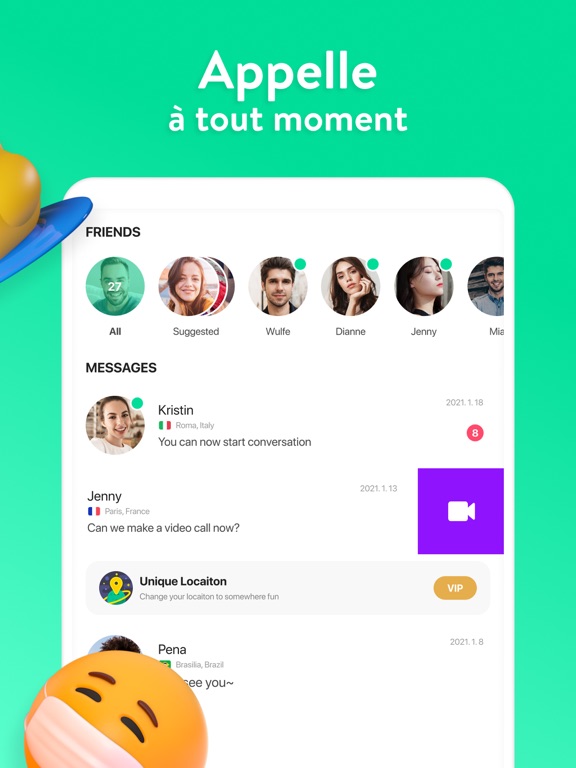 Azar: Chat vidéo en live Azar: Chat vidéo en live