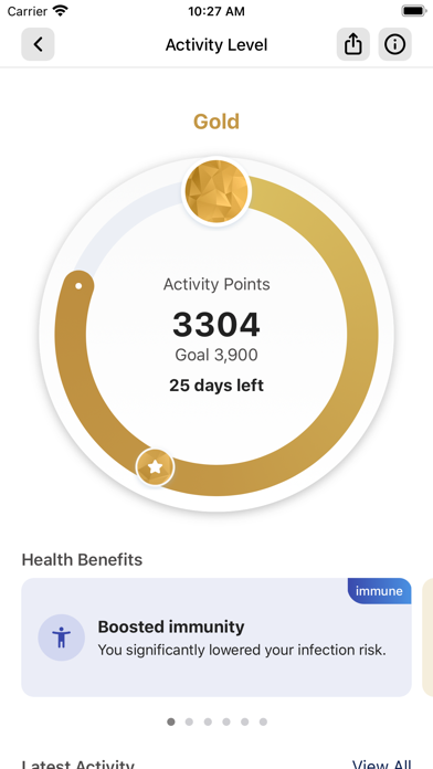 Selection Fitness Screenshot