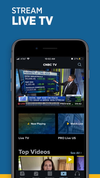 CNBC: Stock Market & Business screenshot-4