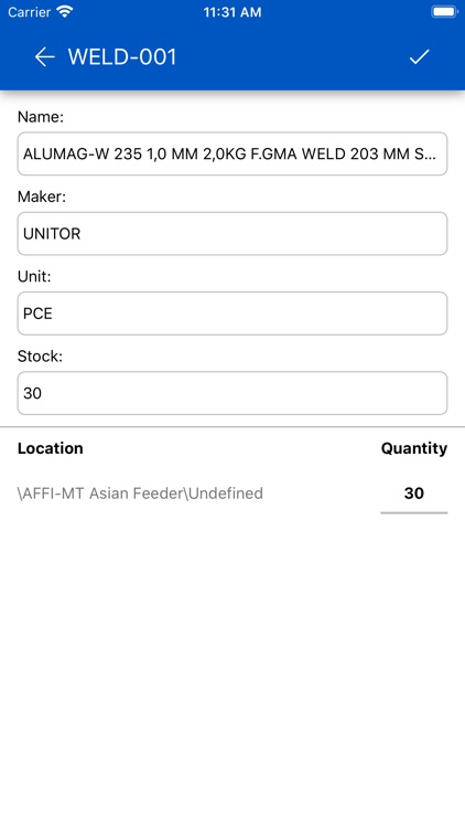 BASSnet Inventory App 2.10SP1
