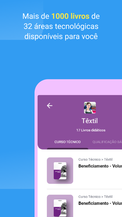 Estante Virtual Meu SENAI Screenshot