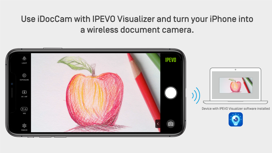 #1. iDocCam OTS (iOS) بواسطة: IPEVO