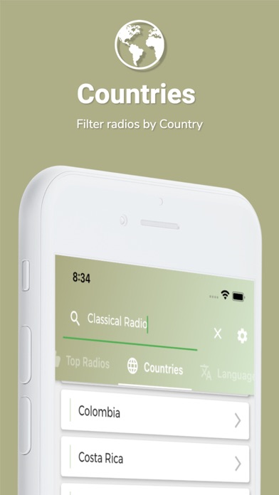 Classical RadioTuner Music Screenshot