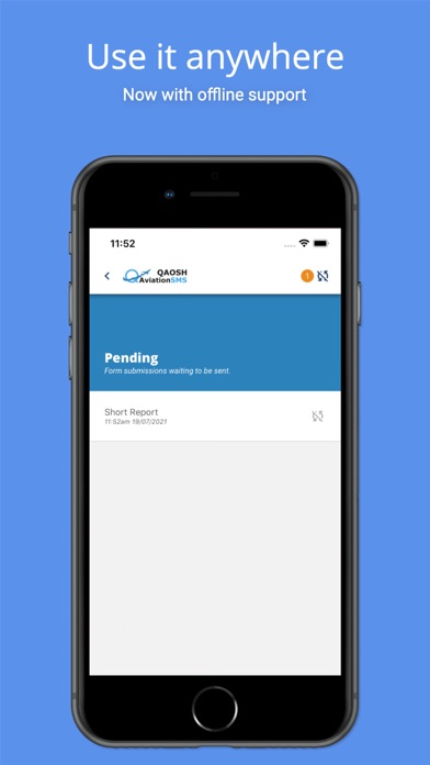 QAOSH AviationSMS Screenshot