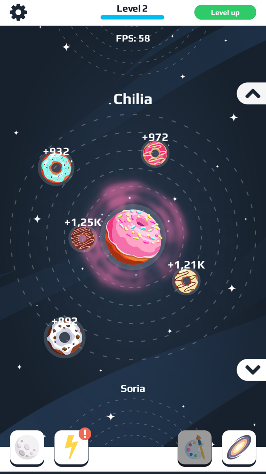 #1. Idle Cosmo Maker: Galaxy Space (iOS) 由: Airlab Ltd.