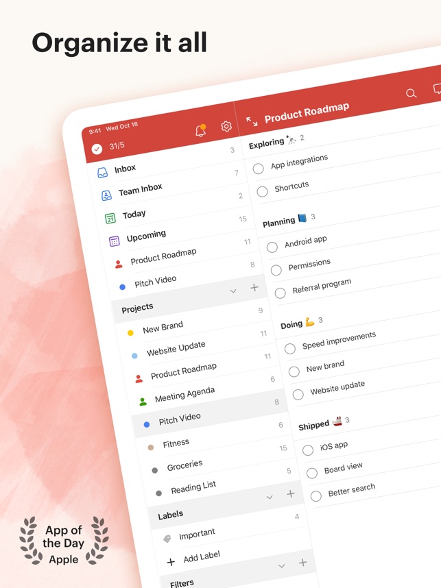 Todoist: To-Do List & Tasks