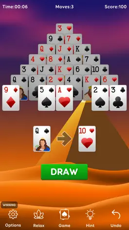 Game screenshot Pyramid Solitaire: Calm apk
