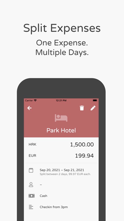 Trexpense PRO Travel Expenses screenshot-3