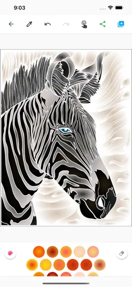 Game screenshot Animals Coloring Book Relax apk
