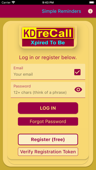 KD-reCall: Xpired To Be Screenshot