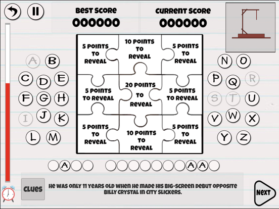Screenshot #5 pour Hangman Celebrity Edition