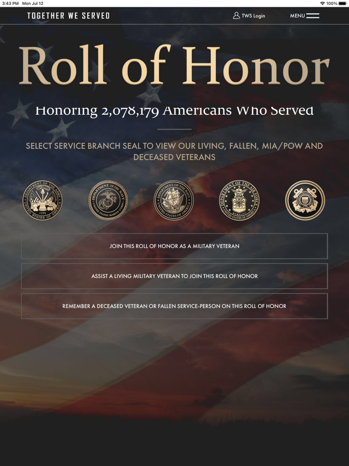 Together We Served ROH