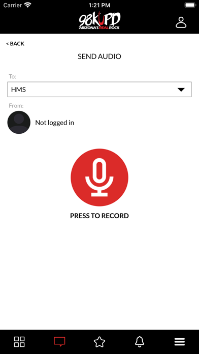 98KUPD: Arizona’s Real Rock Screenshot