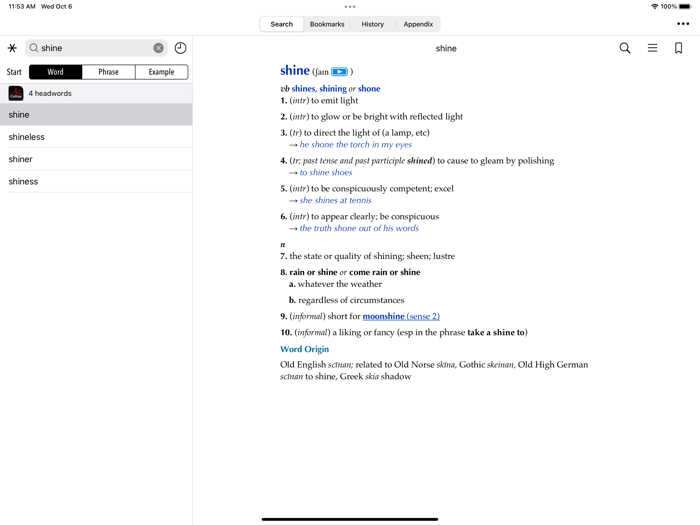 Collins English Dictionary