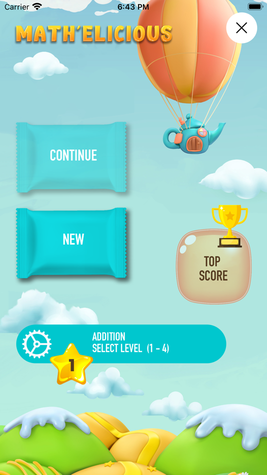 #3. Math'elicious (+ and -) (iOS) By: Paulo Narra