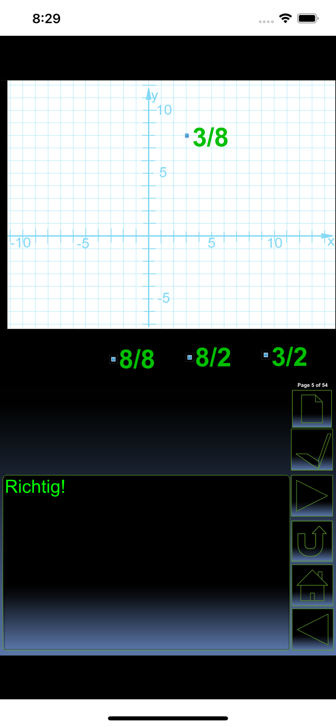 mathapp LU6 Koordinaten