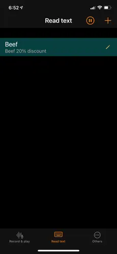 Captura de Pantalla 2 Megáfono - texto y voz iphone