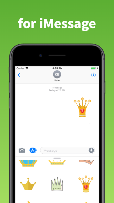 Cute Crown - stickers & emojiのおすすめ画像3