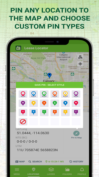 Screenshot #3 pour Lease Locator Oilfield LSD NTS