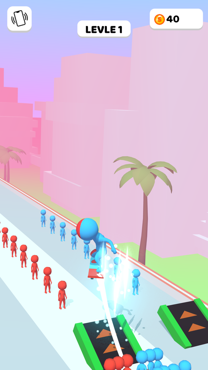 Red and Blue Collected