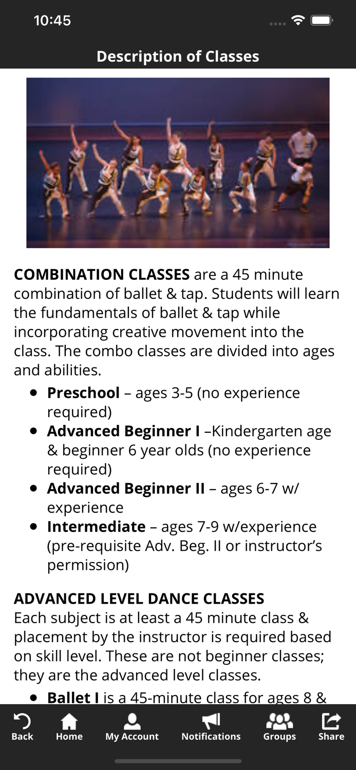 Joy McDaniel Academy of Dance