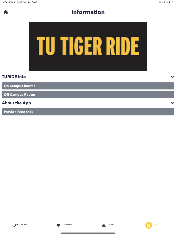 TU Tiger Ride