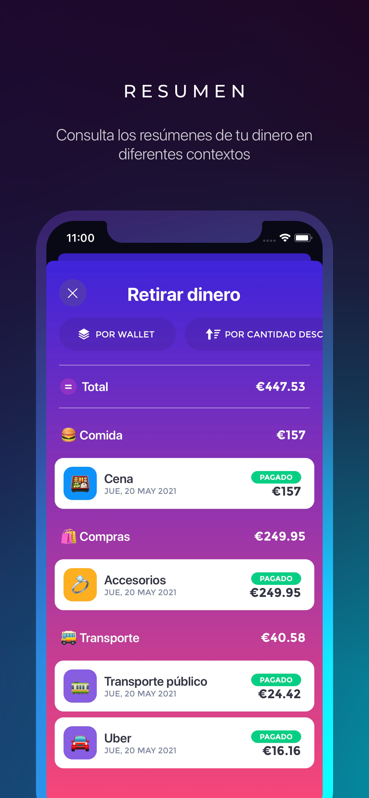Fold - Dinero y riqueza