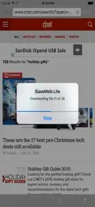 iSaveWeb - web saving tool screenshot #2 for iPhone