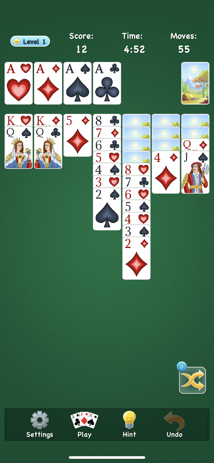 Solitaire Relaxing Card Game