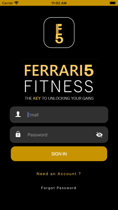 Ferrari5 Fitness Screenshot