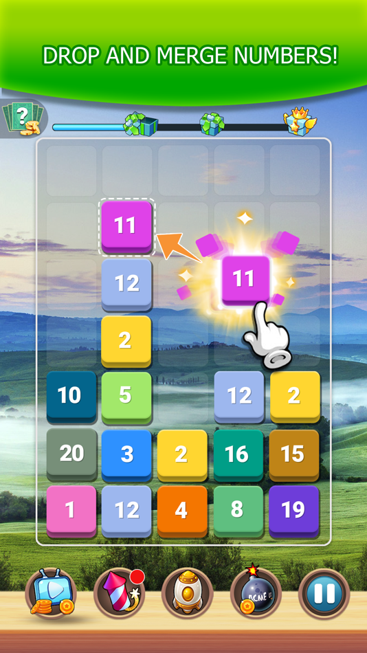 Merge Number: Puzzle Game - 2.0.1 - (iOS)