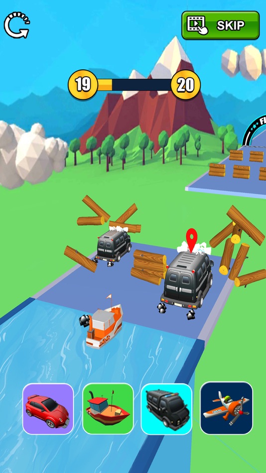 #7. Epic Car Transform Race (iOS) 由: Squad Cell