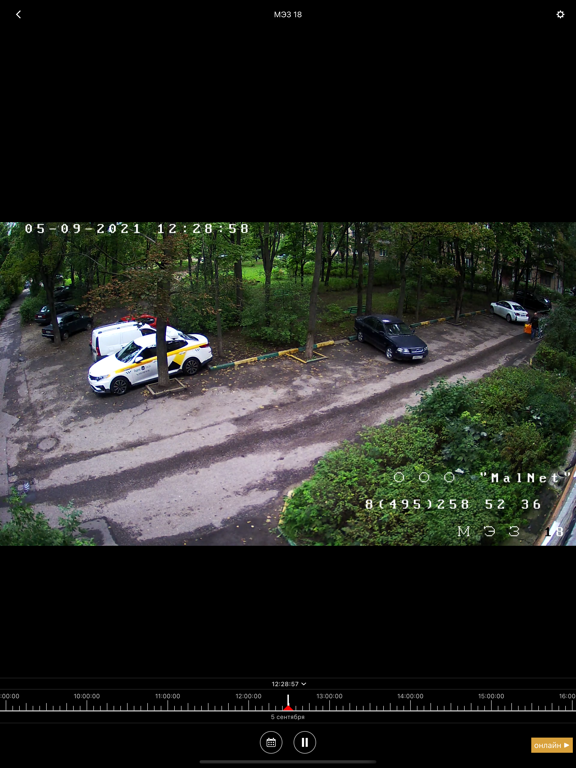 Screenshot #6 pour MalNet видеонаблюдение