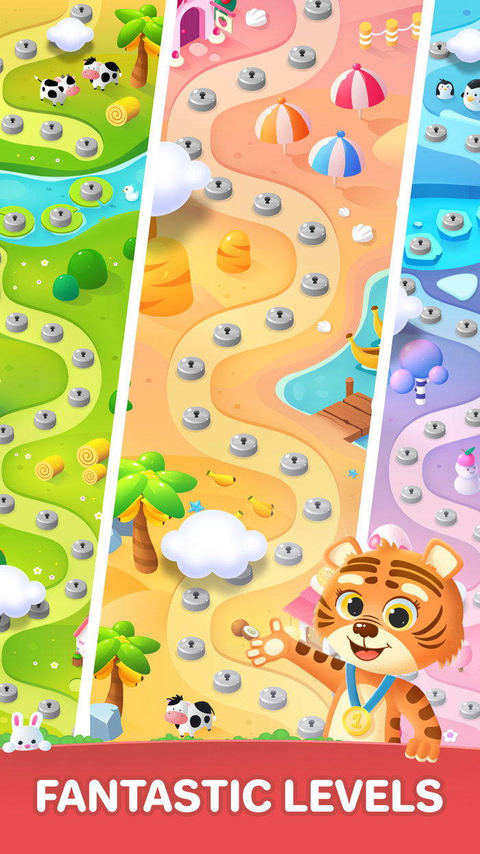 Puzzle matching match 3 games