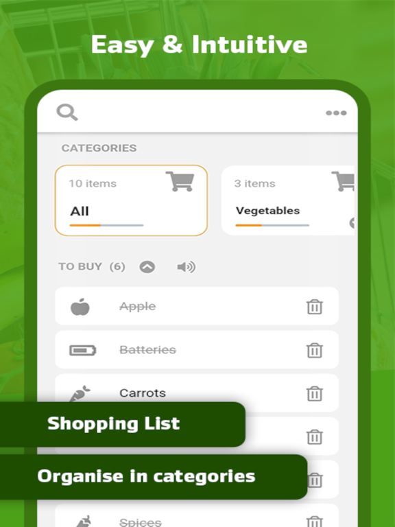 Screenshot #4 pour Shopping List Hero