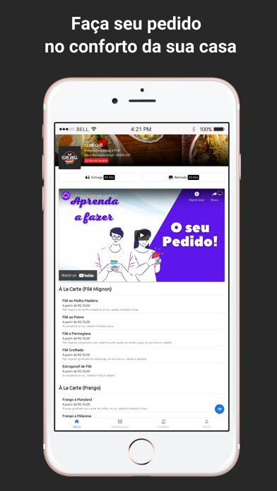 Club Grill Screenshot