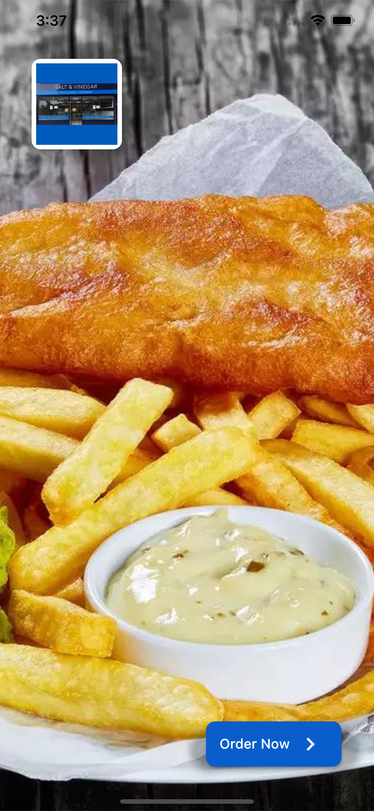 Salt & Vinegar Fish & Chips