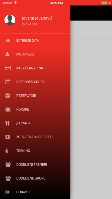 Extreme gym teretana Screenshot